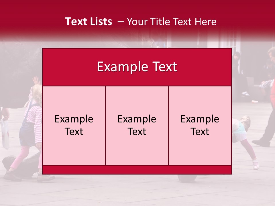 A Group Of Children Playing In Front Of A Statue PowerPoint Template