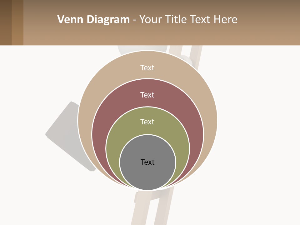 A Person Climbing Up A Ladder With A Briefcase PowerPoint Template