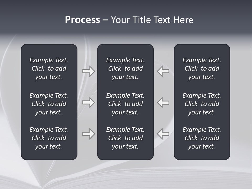 A Book With A Heart Shape On Top Of It PowerPoint Template