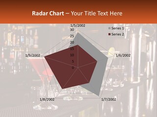 A Row Of Cocktail Glasses Sitting On Top Of A Bar PowerPoint Template