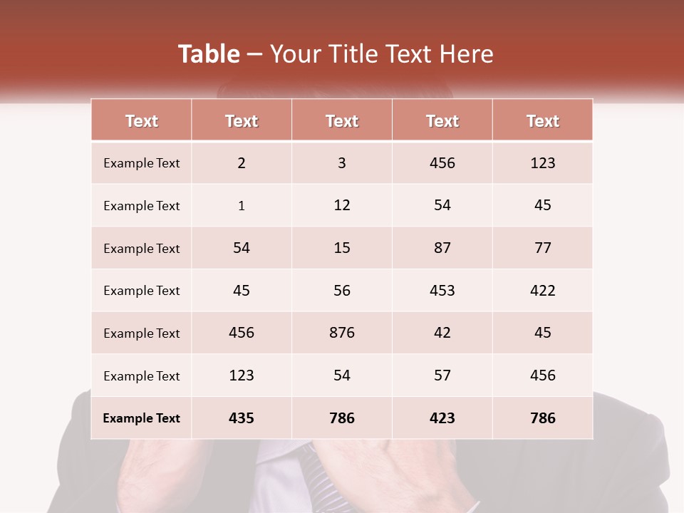 A Man Wearing Glasses Covering His Eyes With His Hands PowerPoint Template