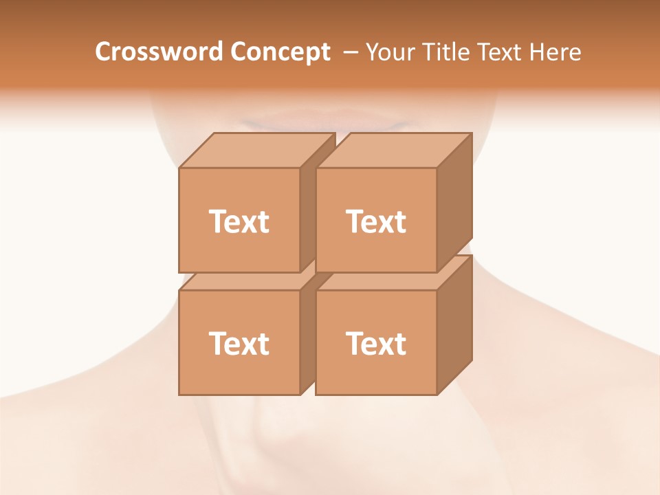 A Woman Holding A Pill In Her Hand PowerPoint Template