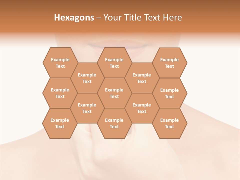 A Woman Holding A Pill In Her Hand PowerPoint Template