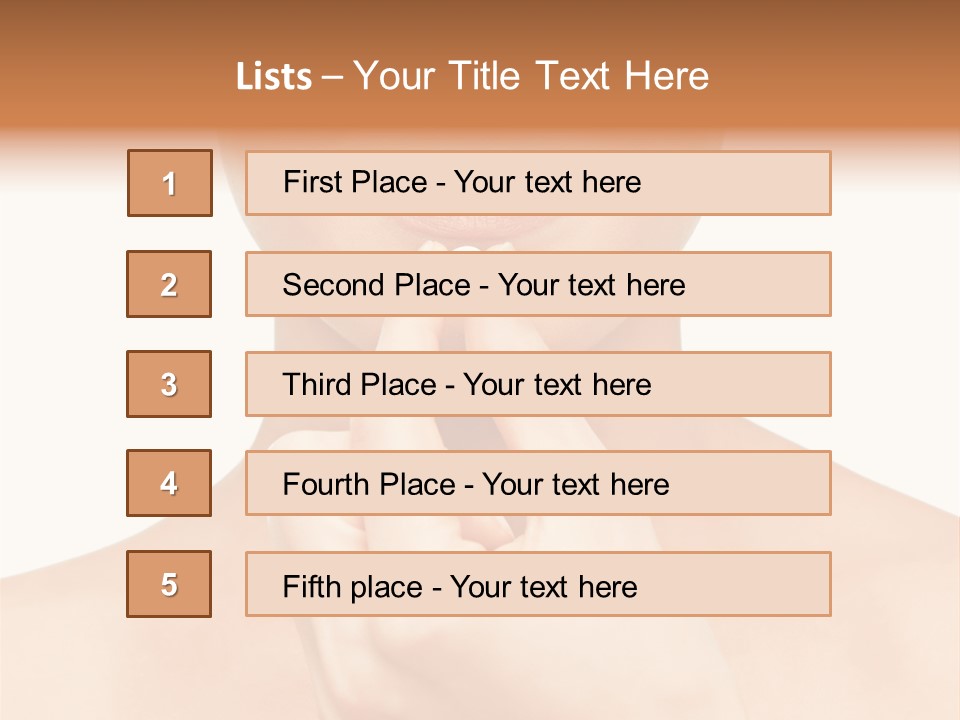 A Woman Holding A Pill In Her Hand PowerPoint Template
