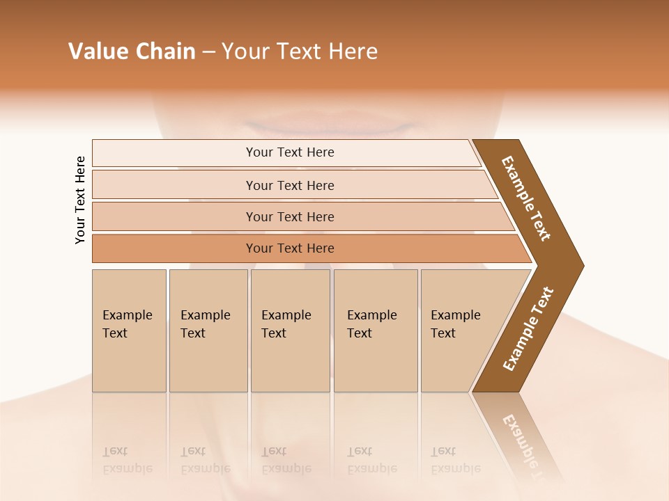 A Woman Holding A Pill In Her Hand PowerPoint Template