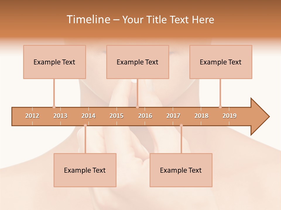 A Woman Holding A Pill In Her Hand PowerPoint Template