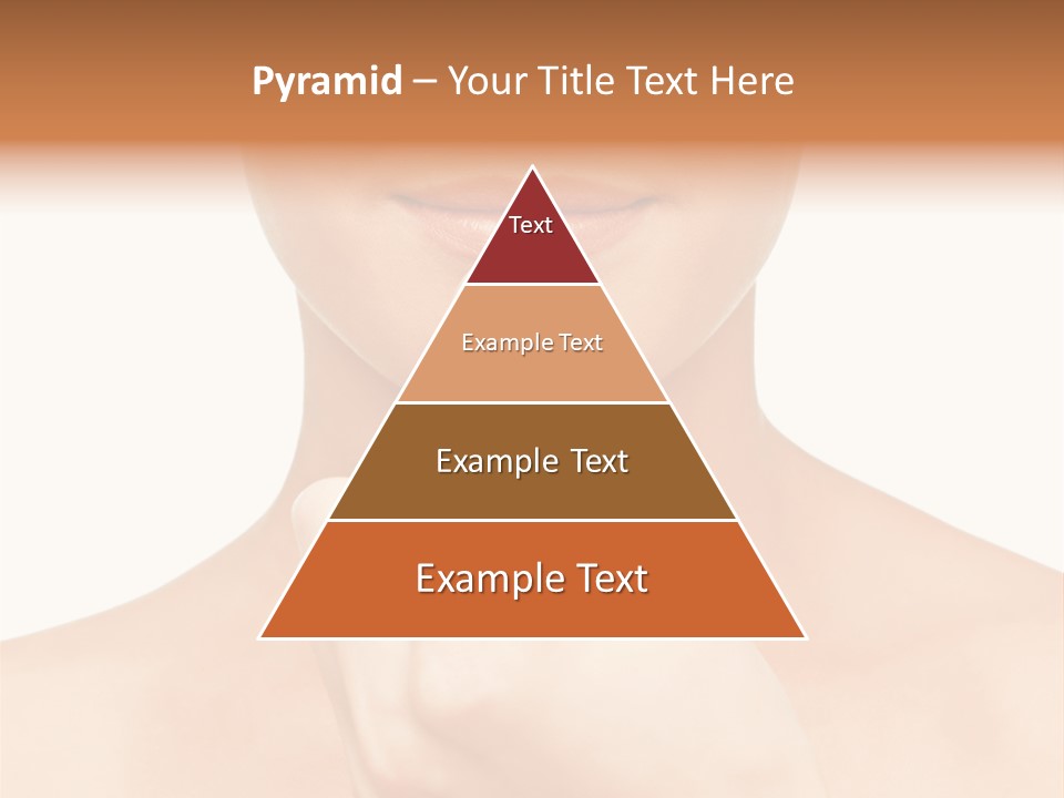 A Woman Holding A Pill In Her Hand PowerPoint Template