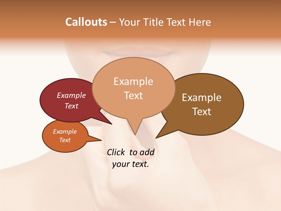 A Woman Holding A Pill In Her Hand PowerPoint Template