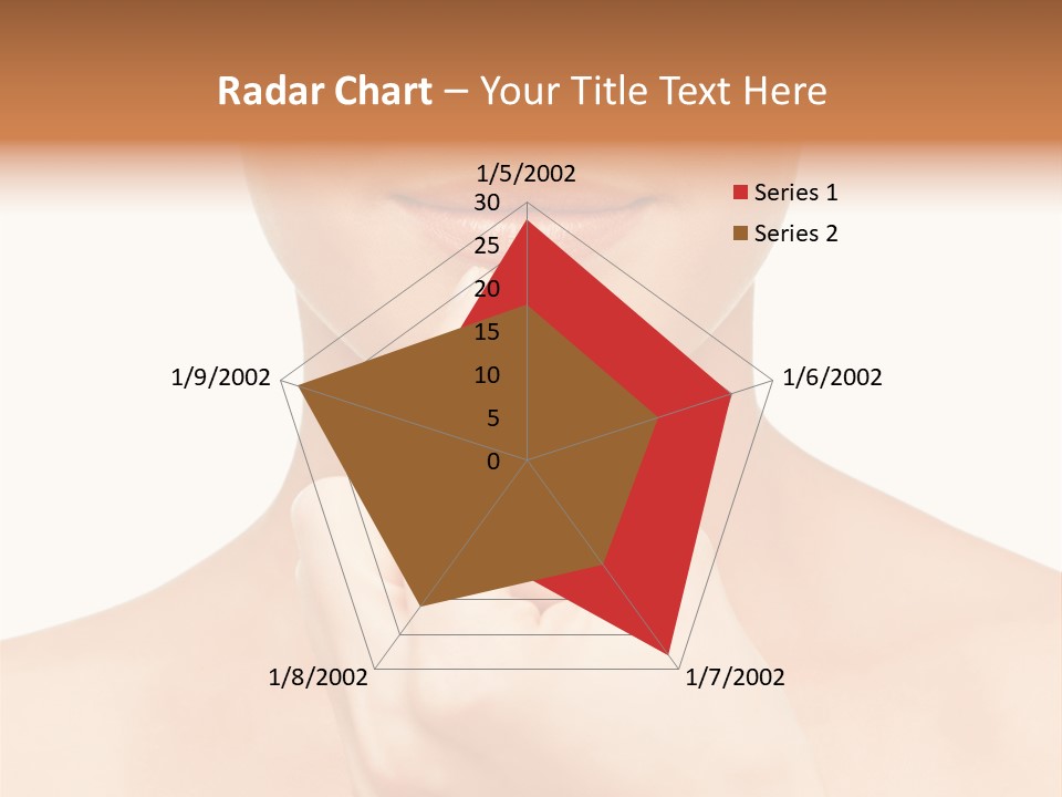 A Woman Holding A Pill In Her Hand PowerPoint Template