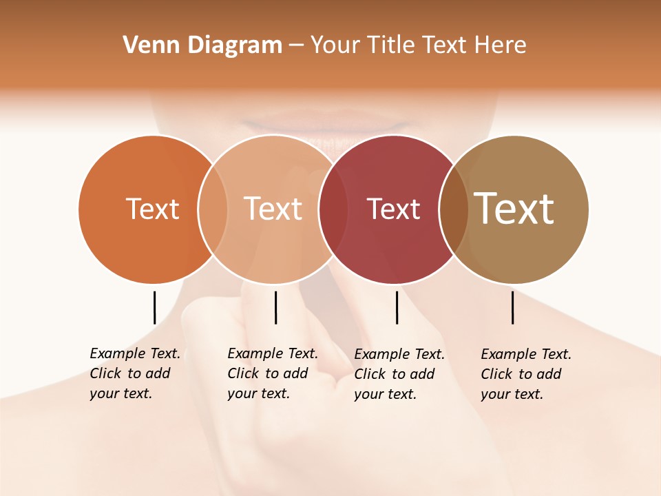 A Woman Holding A Pill In Her Hand PowerPoint Template