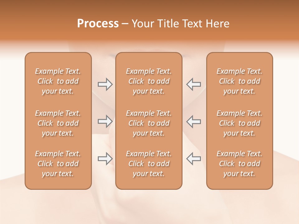 A Woman Holding A Pill In Her Hand PowerPoint Template