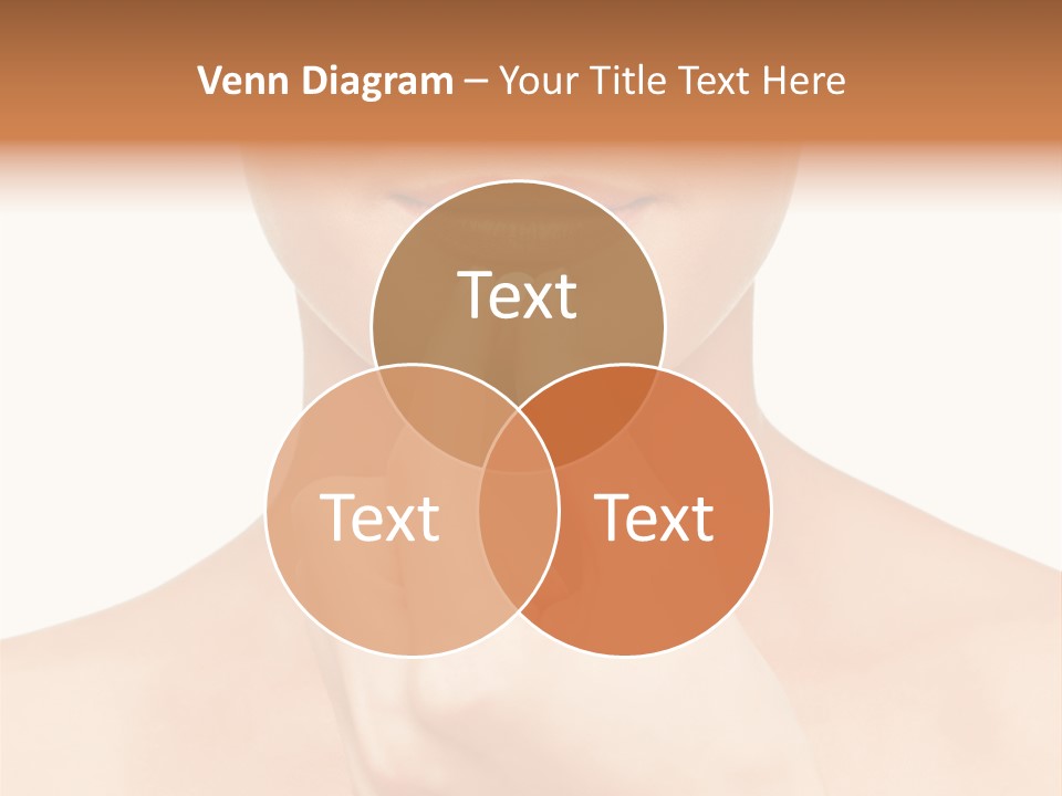 A Woman Holding A Pill In Her Hand PowerPoint Template