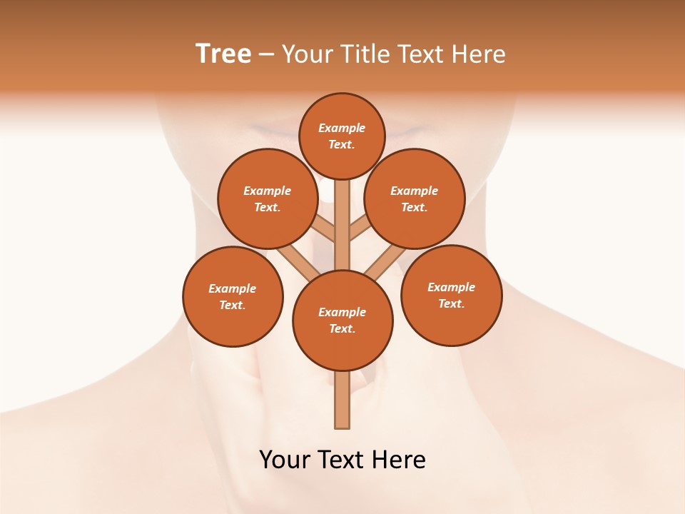 A Woman Holding A Pill In Her Hand PowerPoint Template