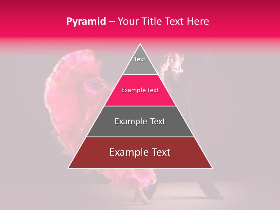 A Man And A Woman Dancing In A Dance Pose PowerPoint Template