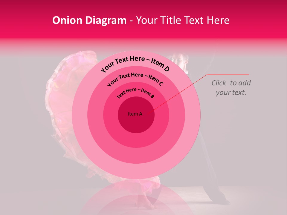 A Man And A Woman Dancing In A Dance Pose PowerPoint Template