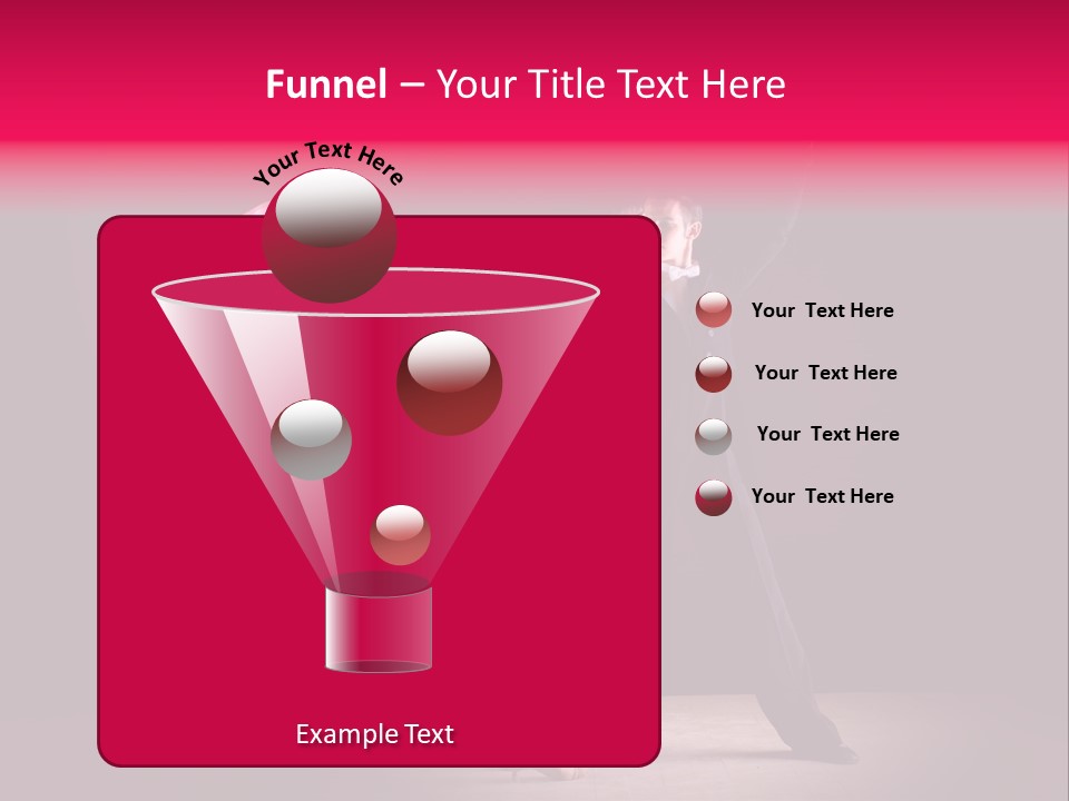 A Man And A Woman Dancing In A Dance Pose PowerPoint Template