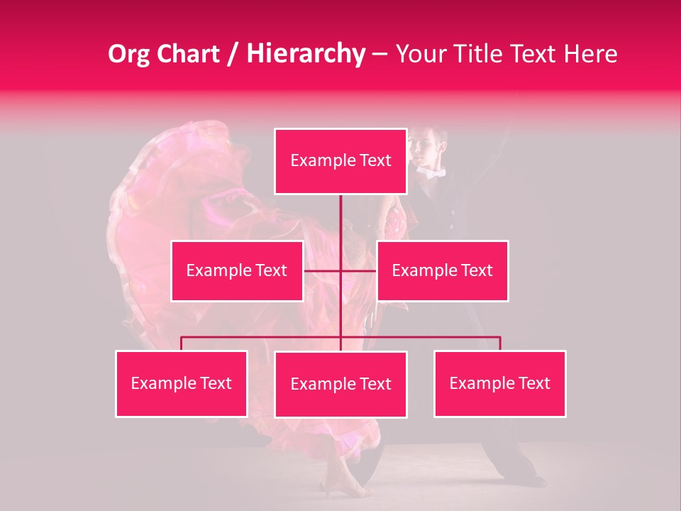 A Man And A Woman Dancing In A Dance Pose PowerPoint Template