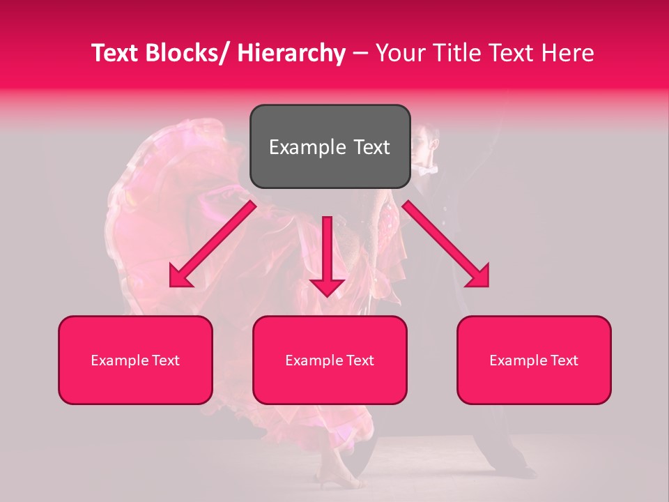 A Man And A Woman Dancing In A Dance Pose PowerPoint Template