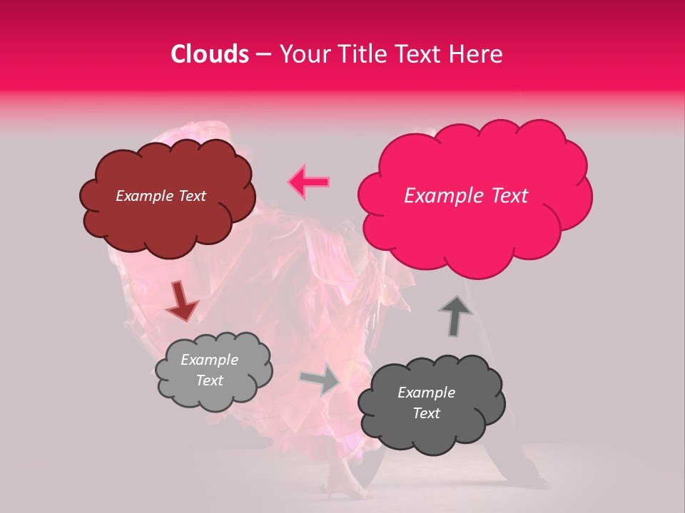 A Man And A Woman Dancing In A Dance Pose PowerPoint Template