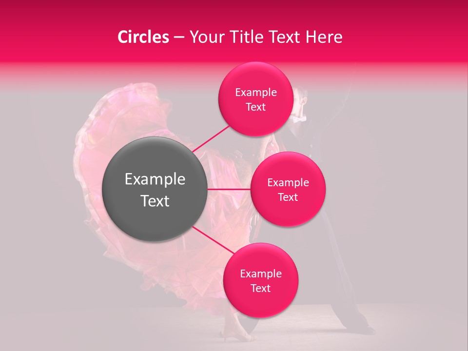 A Man And A Woman Dancing In A Dance Pose PowerPoint Template