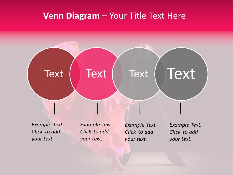 A Man And A Woman Dancing In A Dance Pose PowerPoint Template