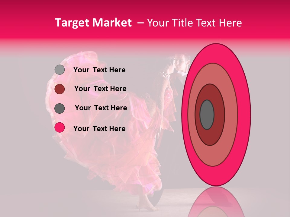 A Man And A Woman Dancing In A Dance Pose PowerPoint Template