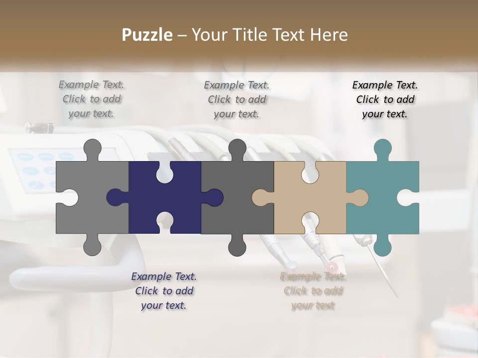 A Medical Powerpoint Presentation With Medical Equipment PowerPoint Template