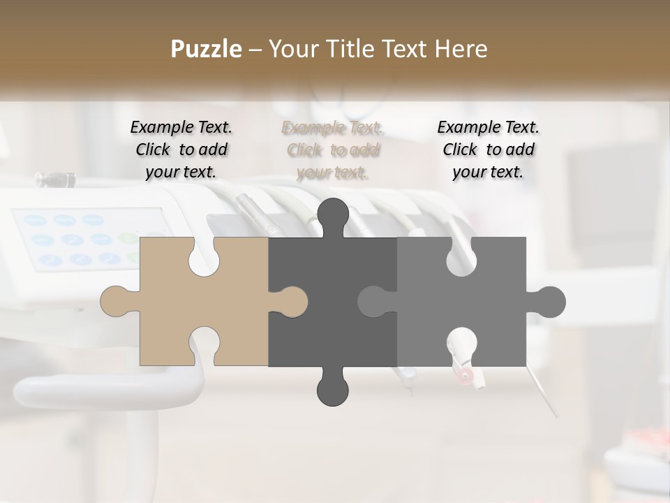 A Medical Powerpoint Presentation With Medical Equipment PowerPoint Template