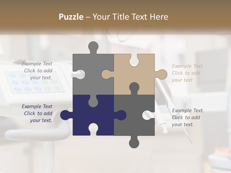 A Medical Powerpoint Presentation With Medical Equipment PowerPoint Template