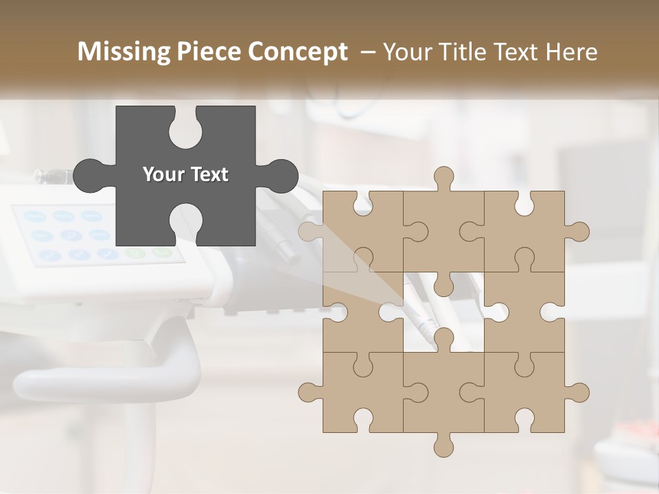 A Medical Powerpoint Presentation With Medical Equipment PowerPoint Template