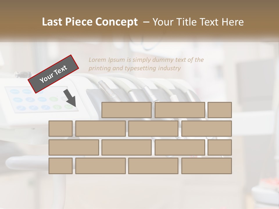 A Medical Powerpoint Presentation With Medical Equipment PowerPoint Template