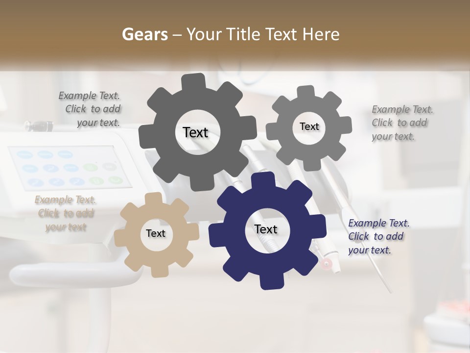 A Medical Powerpoint Presentation With Medical Equipment PowerPoint Template