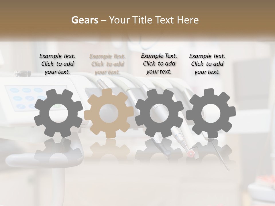 A Medical Powerpoint Presentation With Medical Equipment PowerPoint Template