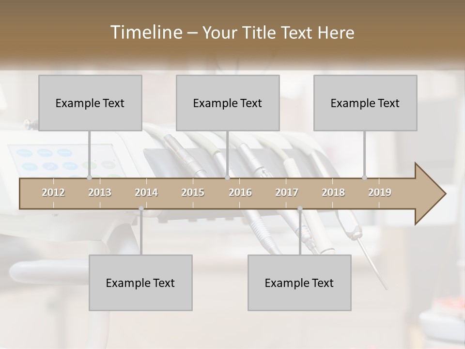 A Medical Powerpoint Presentation With Medical Equipment PowerPoint Template