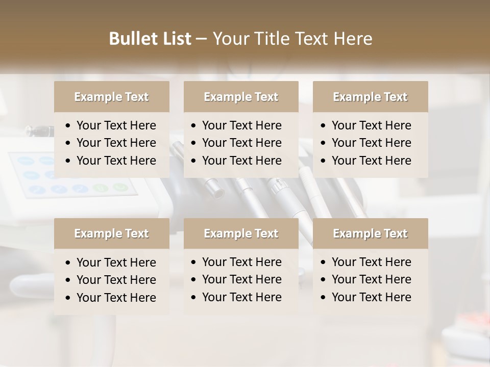 A Medical Powerpoint Presentation With Medical Equipment PowerPoint Template