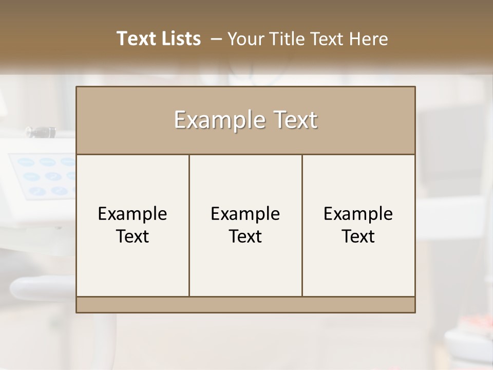 A Medical Powerpoint Presentation With Medical Equipment PowerPoint Template