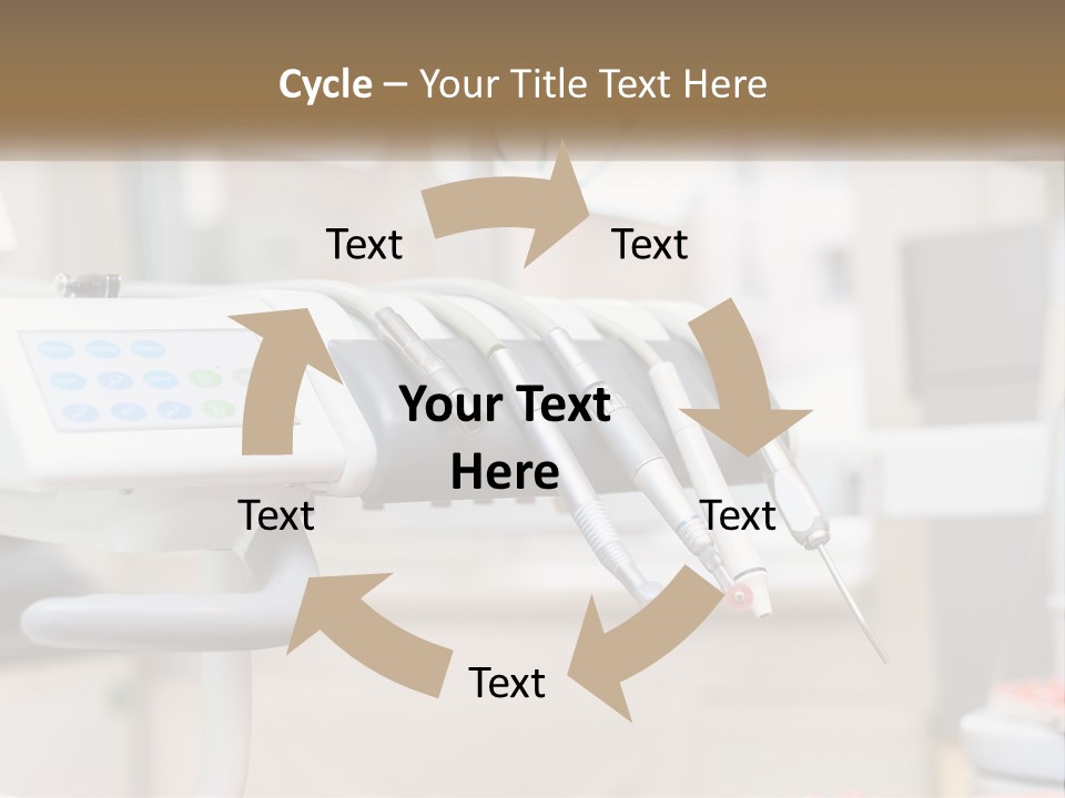 A Medical Powerpoint Presentation With Medical Equipment PowerPoint Template