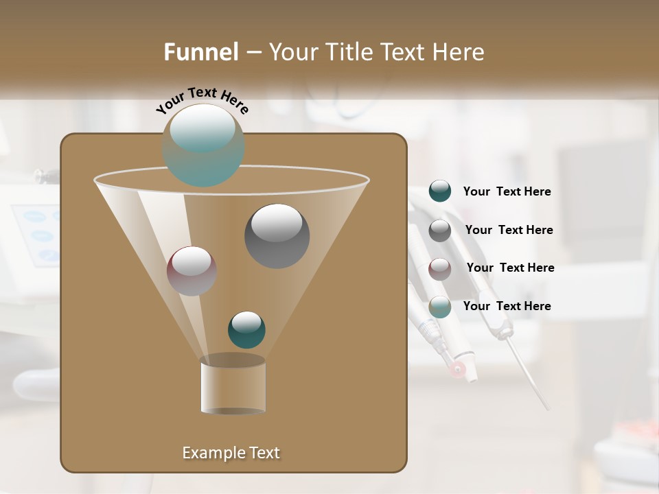 A Medical Powerpoint Presentation With Medical Equipment PowerPoint Template