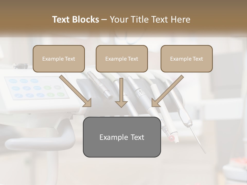 A Medical Powerpoint Presentation With Medical Equipment PowerPoint Template