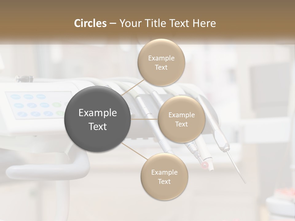 A Medical Powerpoint Presentation With Medical Equipment PowerPoint Template