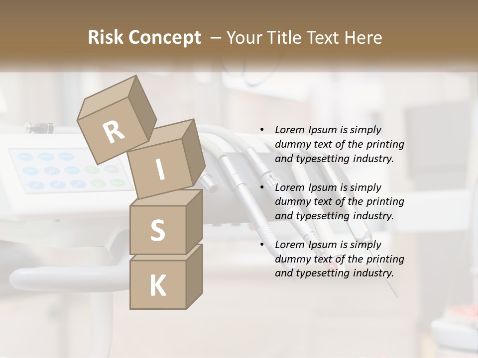A Medical Powerpoint Presentation With Medical Equipment PowerPoint Template