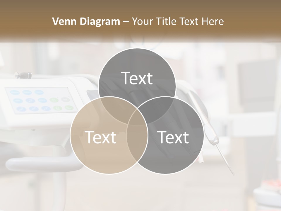 A Medical Powerpoint Presentation With Medical Equipment PowerPoint Template