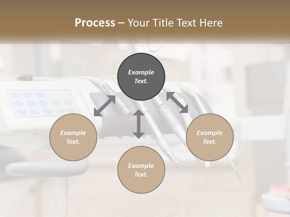 A Medical Powerpoint Presentation With Medical Equipment PowerPoint Template