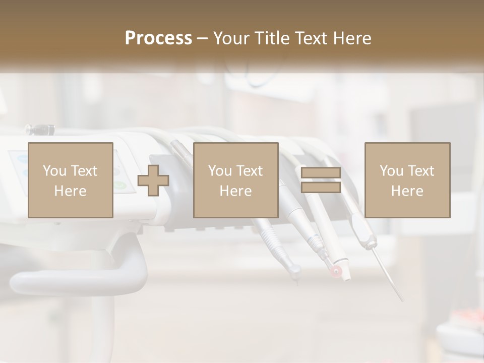A Medical Powerpoint Presentation With Medical Equipment PowerPoint Template