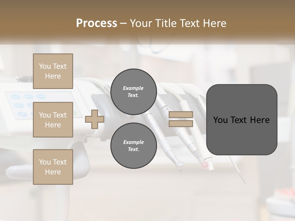 A Medical Powerpoint Presentation With Medical Equipment PowerPoint Template