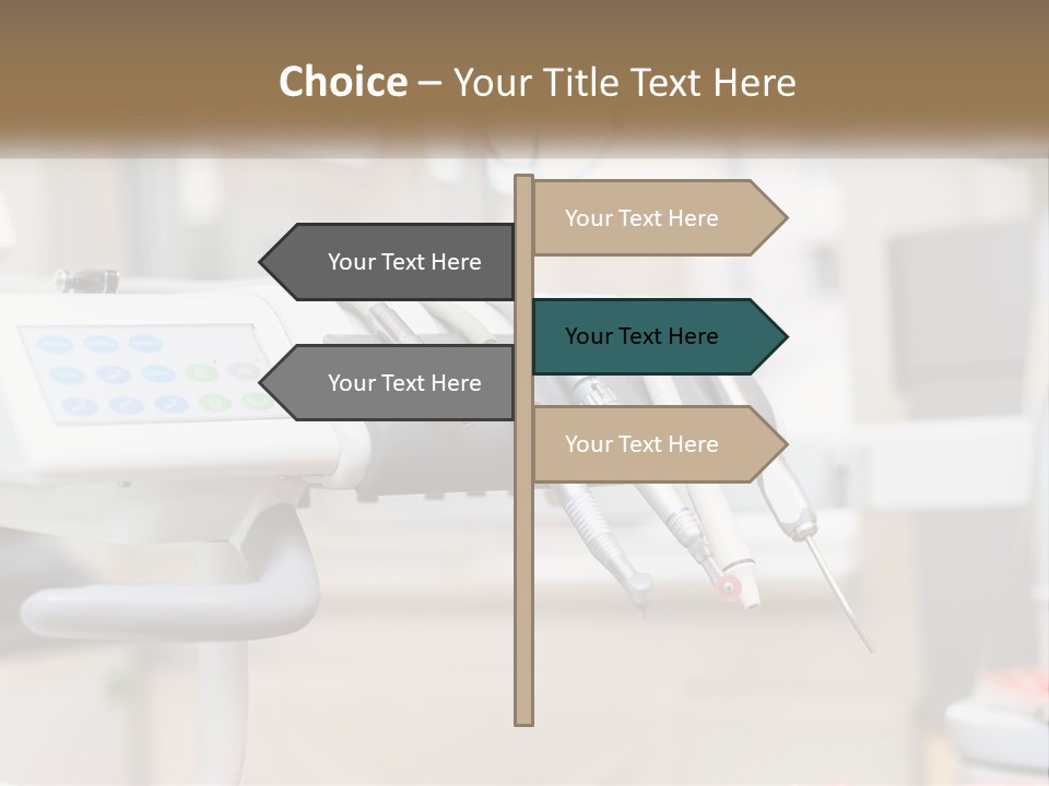 A Medical Powerpoint Presentation With Medical Equipment PowerPoint Template