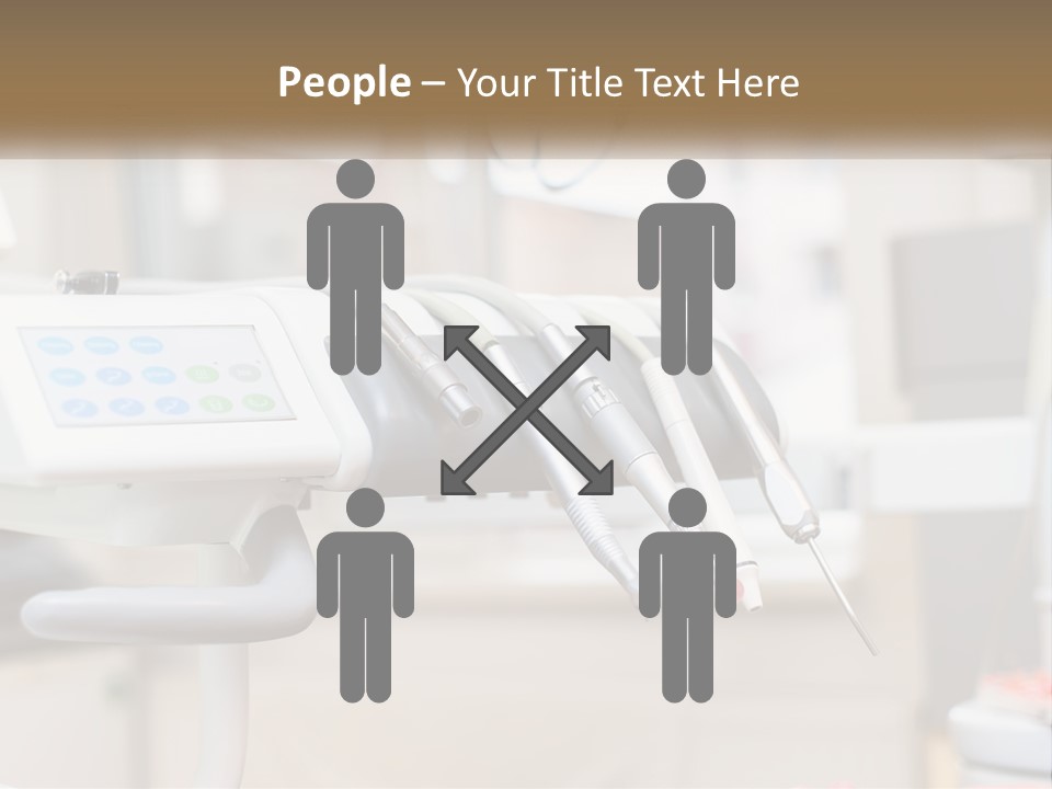 A Medical Powerpoint Presentation With Medical Equipment PowerPoint Template