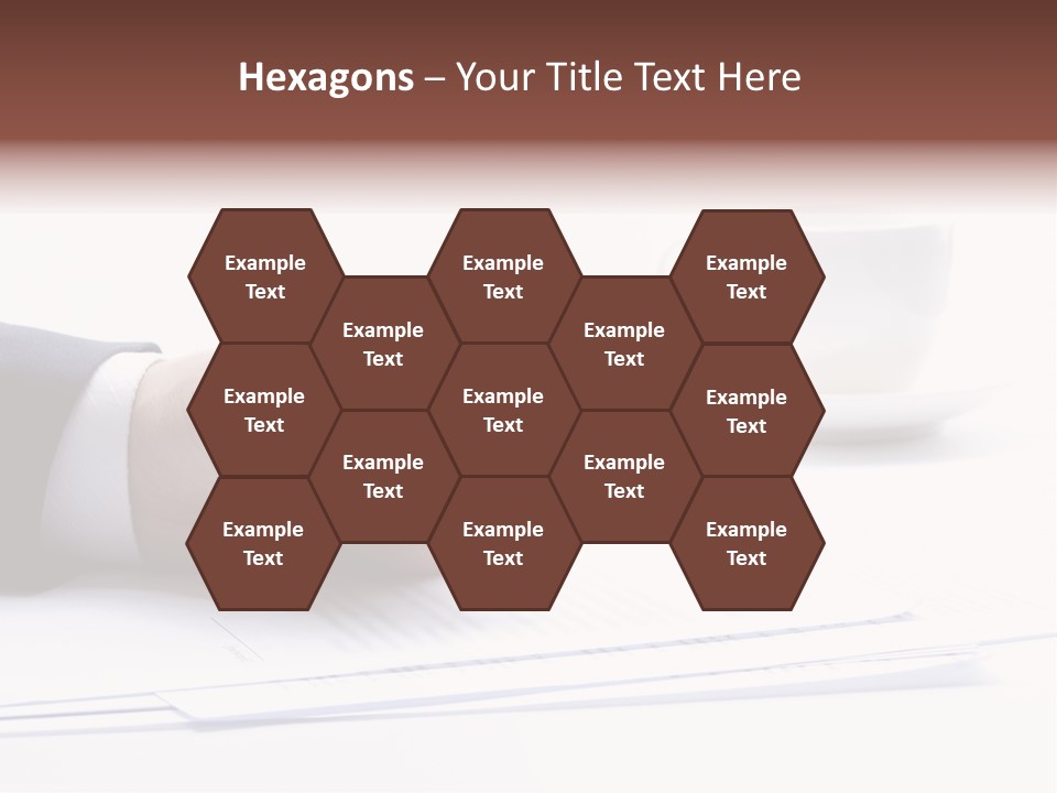 A Person Writing On A Piece Of Paper With A Pen PowerPoint Template