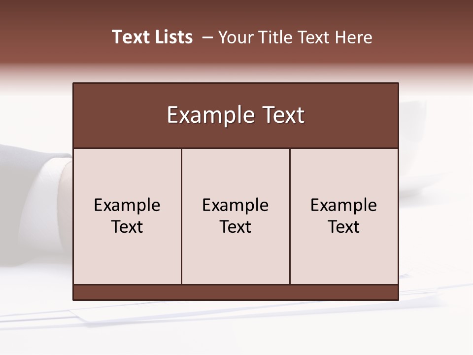 A Person Writing On A Piece Of Paper With A Pen PowerPoint Template