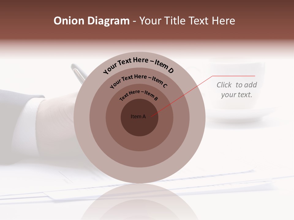A Person Writing On A Piece Of Paper With A Pen PowerPoint Template